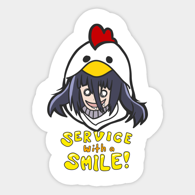 Zombieland Saga - Tae's Chicken Service Sticker by dogpile